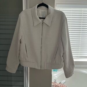 Joie Tweed Bomber Jacket